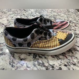 Girls Vans Tim Burton’s Nightmare Before Christmas Sneakers Size 1